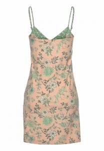 Ночная рубашка LASCANA, зеленый