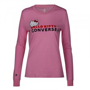 Футболка Converse розовая с Hello Kitty