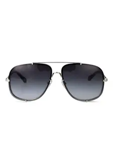 Солнцезащитные очки-авиаторы Chloé, серебристый