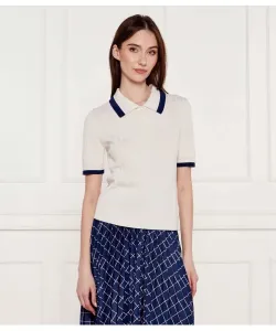 Шелковый свитер Casual fit Marc Cain, бежевый