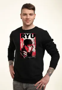 Толстовка с графическим изображением иероглифов рю. Henry Tiger, Jet Black