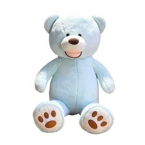 Плюшевая игрушка мишка большая плюшевая кукла медведь 100см/130см/160см/180см высота Click, синий