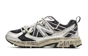 New Balance NB 410 V5 износостойкие и водонепроницаемые низкие повседневные кроссовки для города и бега unisex silver gray