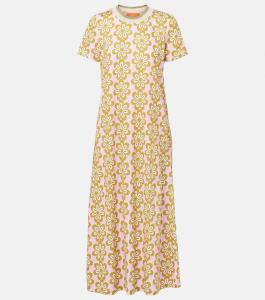 Спортивное миди-платье из хлопка Sporty Swing La DoubleJ, Caper