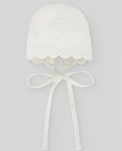 Шапочка детский вязаный коллекция Paz Paz Rodríguez, пастельно-розовый