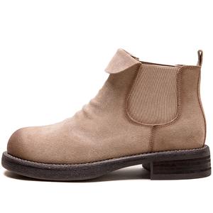 MATA Женские короткие челси ботинки абрикос, цвет Apricot