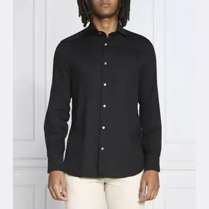 Рубашка стандартного кроя Emporio Armani, черный