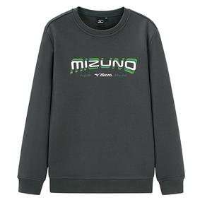 Унисекс свитшот Mizuno, серо-голубой