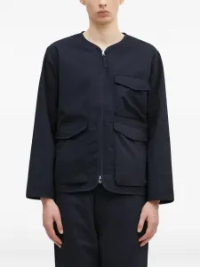 Куртка с карманом на молнии спереди Universal Works, синий