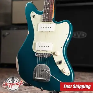 Электрогитара Suhr Classic JM Antique LE - Ocean Turquoise Metallic с чехлом