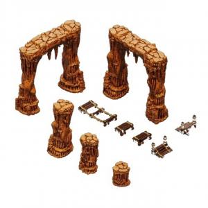 Миниатюра Warlock Tiles: Accessory - Dripstone Bridges