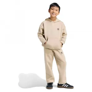 Комплект adidas Originals Oversized Hoodie Open Hem Pants, бежевый