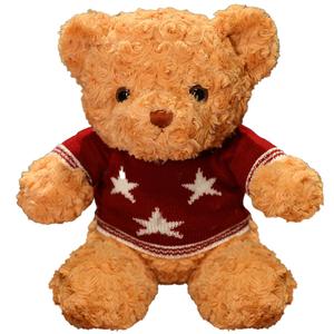 Плюшевый мишка кукла 25см/35см/45см высота Mocha duck, красный