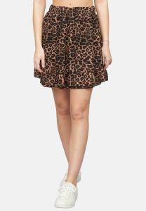 Юбка А-силуэта TIERED Cloud 5ive, коричневый
