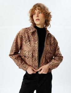 Koton Куртка для межсезонья в цвете Camel