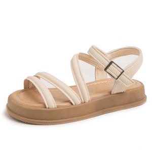 Сандалии детские, нескользящие, износостойкие, дышащие RHOBESAM, экрю