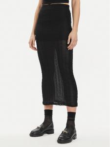 Юбка стандартного кроя Gina Tricot, черный