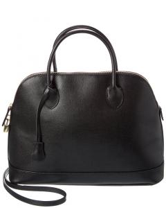 Сумка-тоут из кожи Isabella Rosetti, черный