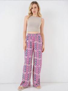 Широкие брюки Bigdart, розовый