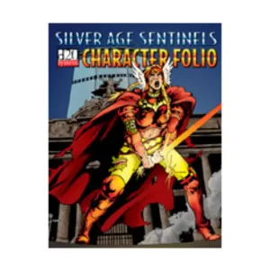 Character Folio d20, Silver Age Sentinels, мягкая обложка