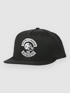 Бейсболка The Dudes Bacon Cheese Structured 5 Panel Cap, black