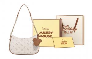 Disney Женская кожаная сумка через плечо, Coffee+Exquisite Box Shopping Bag