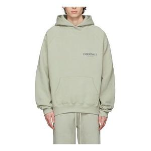 Толстовка Fear of God Essentials Core Logo FW21 Pullover Green Concrete, зеленый