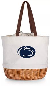 Сумка-корзина из парусины и ивы Picnic Time Penn State Nittany Lions