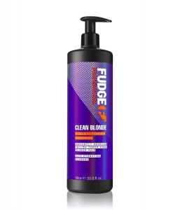 Шампунь для волос FUDGE Clean Blonde Violet Toning Shampoo, 1000 ml