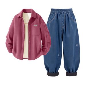 Детская повседневная спортивная одежда Disney, светло-голубой