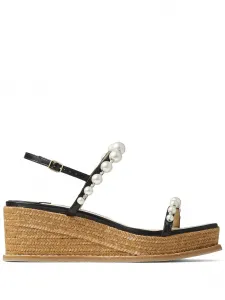 Эспадрильи Amatuus 60 на танкетке JIMMY CHOO, черный