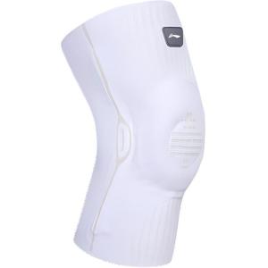 Горные баскетбольные фитнес-наколенники Unisex из полиэстера, полиамида, эластана и силикона LINING, белый