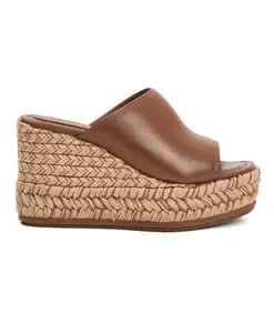 Сандалии на танкетке Cuoio для женщин Paloma Barcelã³, коричневый