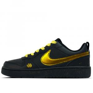 Nike Кроссовки Court Borough Ink Gold Condensed Incense Leather Slip Resistant Abrasion Resistant Low top
