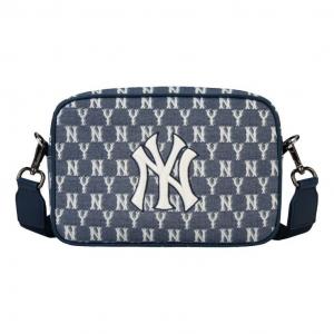 Сумка через плечо MLB Monogram NY New York Yankees, синяя