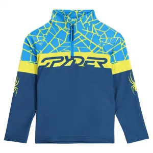 Толстовка Spyder Mini Bug half zip, синий