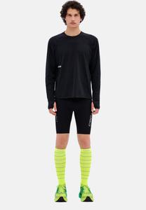 Топ CEP CORE RUN MERINO LONG SLEEVE, Black