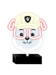 Paw Patrol Светодиодный неоновый ночник «Щенячий патруль» для детской комнаты, красный
