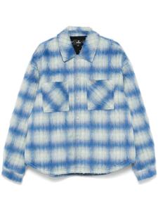 Represent куртка в клетку, синий