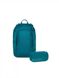 Satch Набор из двух школьных рюкзаков AIR Deep Petrol синего цвета
