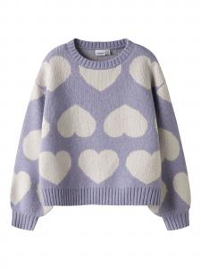 NAME IT Свитер в лавандовом цвете