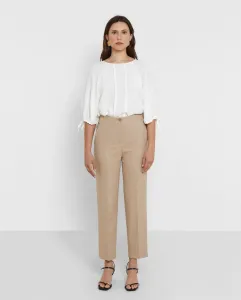 Женская блузка с круглым вырезом и рукавом три четверти Trucco, белый