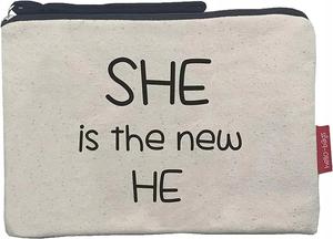 ХЛОПКОВАЯ КОСМЕТИЧКА НА МОЛНИИ 100% ХЛОПОК С ПРИНТОМ Inna marka