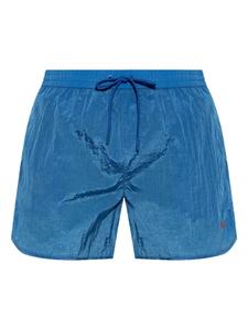 Шорты для плавания с нашивкой-логотипом Diesel, синий