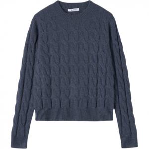 Кашемировый свитер женский синий MaxMara