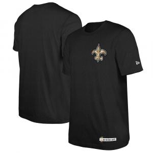 Мужская черная футболка New Era New Orleans Saints 2024, тренировочный лагерь НФЛ, цвет Snt Charco