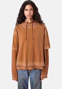Худи CAMPERLAB Hoodie, Mittelrot/Light Brown