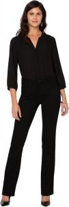 Джинсы Barbara Bootcut in Black NYDJ, черный