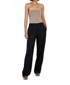 Enza Costa Топ на бретелях из хлопка Supima Essential, цвет оливковое масло