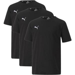 Футболка Puma Junior Teamgoal 23 Casual T-shirt, 3 пары, черная, детская